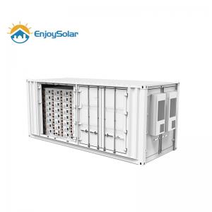 20ft container 250kw 860kwh container storage system  solar solution with 1MWH Lithium ion battery