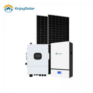 Enjoy EU 10kw 12kw all in one hybrid solar system for house use  